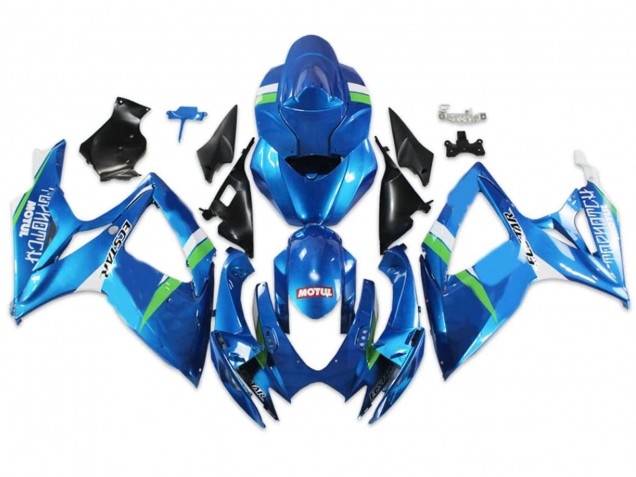 Discount 2004-2005 Blue Green White Suzuki GSXR 600/750 Motorcycle Fairings Canada