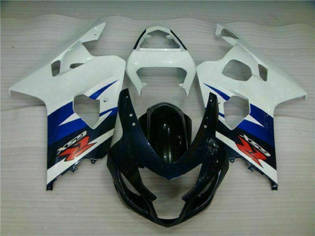 Discount 2004-2005 White Blue Glossy Black Red Suzuki GSXR 600/750 Motorcycle Fairings Canada