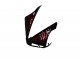 Discount 2004-2006 Glossy Black Red Flame Yamaha YZF R1 Motorcycle Fairings Canada