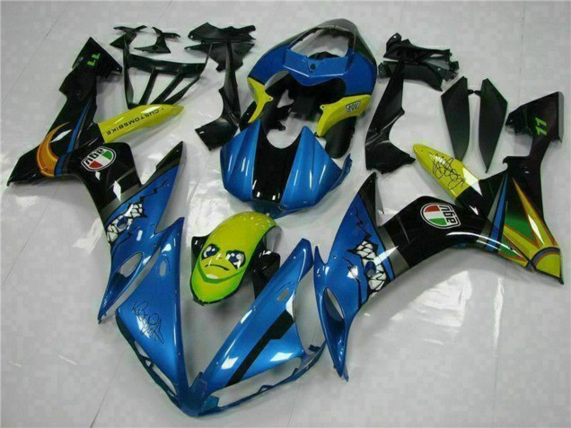 Discount 2004-2006 Blue Yellow Shark Yamaha YZF R1 Motorcycle Fairings Canada