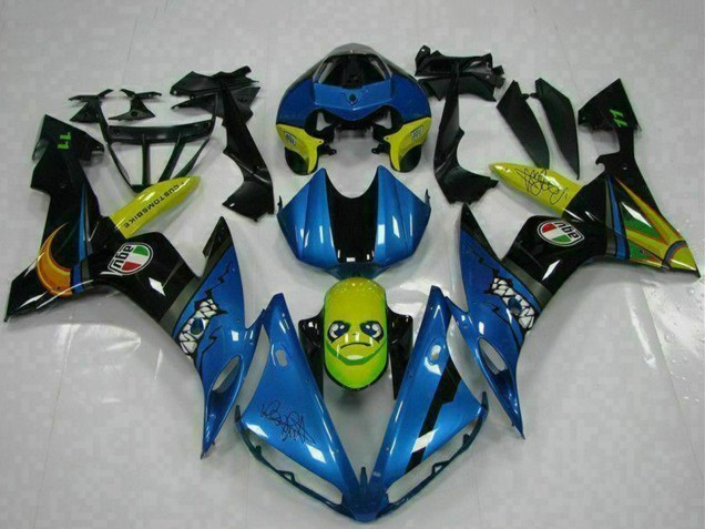 Discount 2004-2006 Blue Yellow Shark Yamaha YZF R1 Motorcycle Fairings Canada
