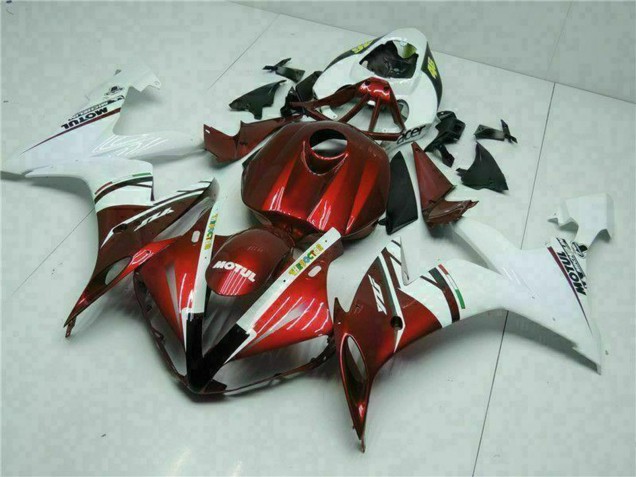 Discount 2004-2006 White Red Yellow Motul 46 Yamaha YZF R1 Motorcycle Fairings Canada