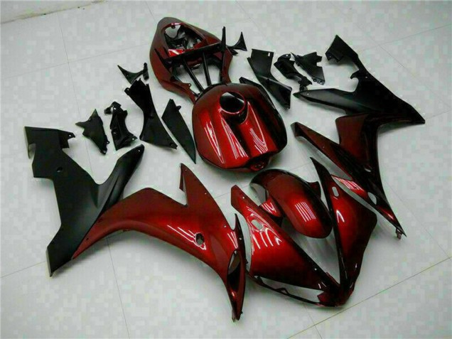 Discount 2004-2006 Maroon Red Matte Black Yamaha YZF R1 Motorcycle Fairings Canada