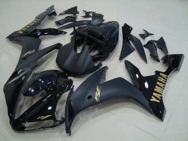 Discount 2004-2006 Glossy Black Matte Black Gold Yamaha YZF R1 Motorcycle Fairings Canada