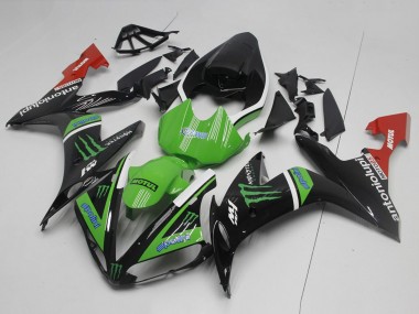 Discount 2004-2006 Glossy Black White Red Green Monster Yamaha YZF R1 Motorcycle Fairings Canada