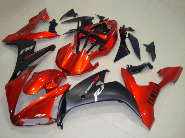 Discount 2004-2006 Red Matte Black Yamaha YZF R1 Motorcycle Fairings Canada
