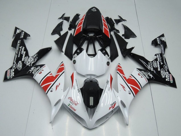 Discount 2004-2006 White Red Black Castrol Yamaha YZF R1 Motorcycle Fairings Canada