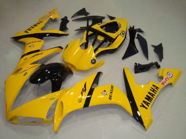 Discount 2004-2006 Yellow Glossy Black Yamaha YZF R1 Motorcycle Fairing Canada