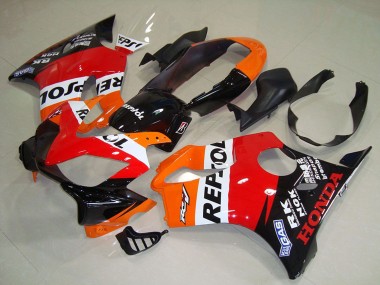 Discount 2004-2007 Orange White Red Glossy Black Repsol Honda CBR600 F4i Motorcycle Fairing Canada