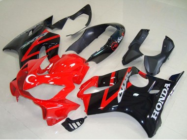 Discount 2004-2007 Red Glossy Black Honda CBR600 F4i Motorcycle Fairing Kits Canada
