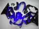Discount 2004-2007 Blue Glossy Black Honda CBR600 F4i Motorcycle Fairing Kits Canada