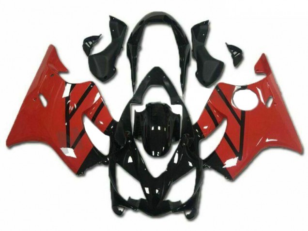 Discount 2004-2007 Red Glossy Black Honda CBR600 F4i Motorcycle Fairings Kits Canada