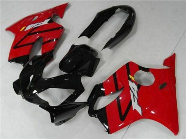 Discount 2004-2007 Red Glossy Black Honda CBR600 F4i Bike Fairings Canada