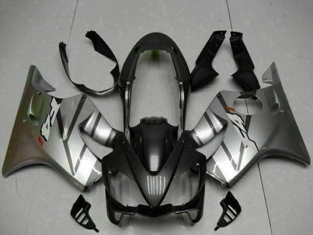 Discount 2004-2007 Silver Matte Black Honda CBR600 F4i Motorcycle Fairings Canada