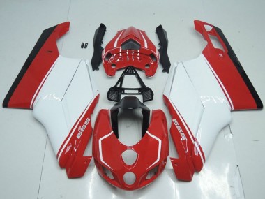 Discount 2005-2006 White Red Glossy Black Ducati 999 Motorcycle Fairings Canada