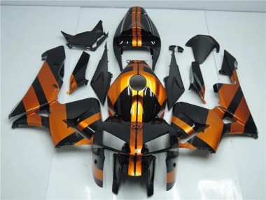 Discount 2005-2006 Orange Black Honda CBR600RR Bike Fairings Canada