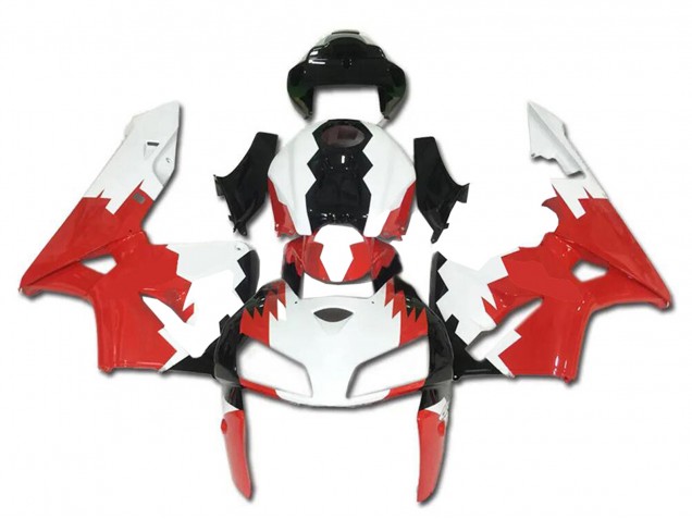 Discount 2005-2006 White Red Black Honda CBR600RR Bike Fairings Canada