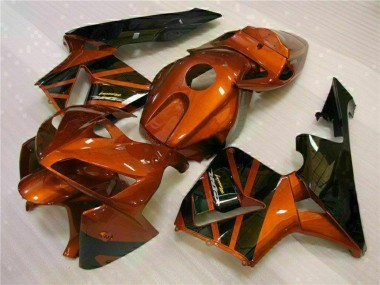 Discount 2005-2006 Orange Black Honda CBR600RR Motorcycle Fairing Kits Canada