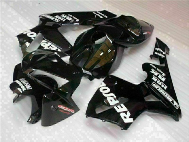 Discount 2005-2006 Black Repsol Honda CBR600RR Motorcycle Fairings Canada