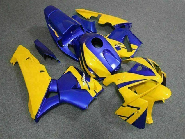 Discount 2005-2006 Yellow Blue Honda CBR600RR Motorcycle Fairings Canada