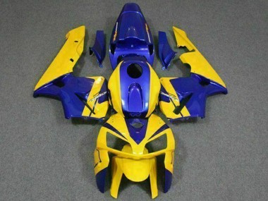 Discount 2005-2006 Yellow Blue Honda CBR600RR Motorcycle Fairings Canada