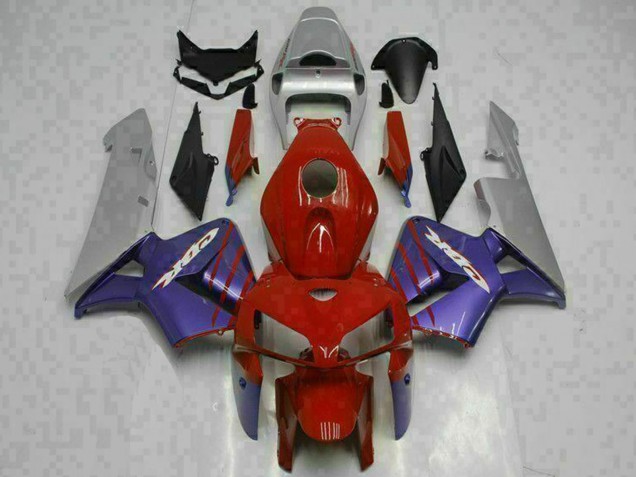 Discount 2005-2006 Red Purple Grey Honda CBR600RR Motorcycle Fairings Canada