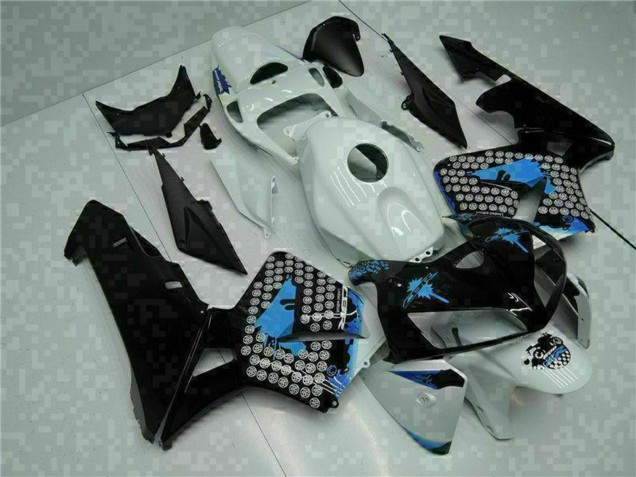 Discount 2005-2006 White Black Green Honda CBR600RR Motorcycle Fairings Canada