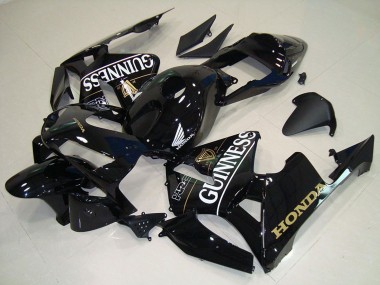 Discount 2005-2006 Glossy Black Gunness Honda CBR600RR Motorcycle Fairings Canada