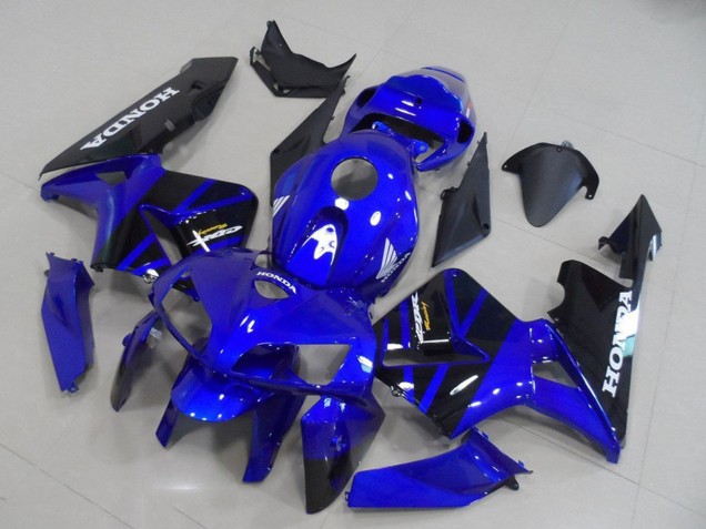 Discount 2005-2006 Blue Black Honda CBR600RR Motorcycle Fairing Kits Canada