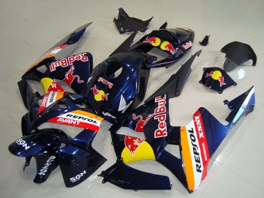 Discount 2005-2006 Dark Blue Orange Red Bull Repsol Honda CBR600RR Motorcycle Fairings Canada