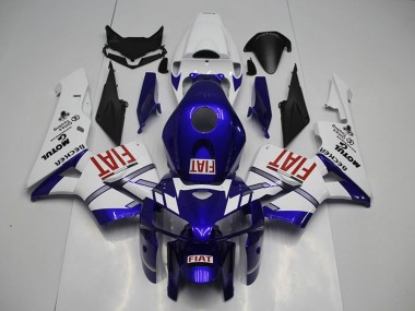 Discount 2005-2006 White Blue Red Fiat Honda CBR600RR Motorcycle Fairings Canada