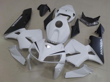 Discount 2005-2006 White Black Honda CBR600RR Motorcycle Fairings Kit Canada