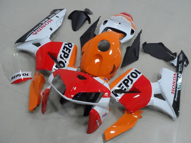 Discount 2005-2006 Orange White Red Glossy Black Repsol Honda CBR600RR Bike Fairings Canada