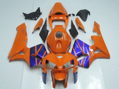 Discount 2005-2006 Orange Blue Honda CBR600RR Motorcycle Fairings Canada