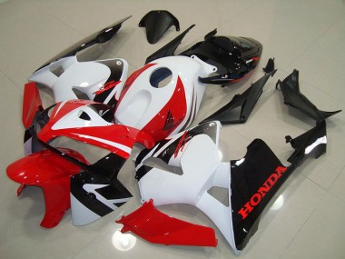 Discount 2005-2006 White Red Black Honda CBR600RR Motorcycle Fairing Canada