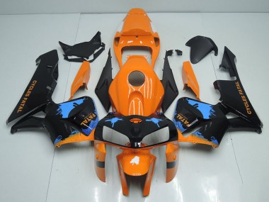 Discount 2005-2006 Orange Blue Black Honda CBR600RR Motorcycle Fairings Canada