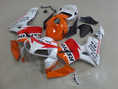 Discount 2005-2006 Orange White Red Glossy Black Repsol Honda CBR600RR Motorcycle Fairings Kit Canada