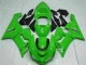 Discount 2005-2006 Green Kawasaki ZX6R Motorcycle Fairing Canada