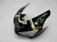 Discount 2005-2006 Glossy Black White Gold Lucky Strike Kawasaki ZX6R Motorcycle Fairings Canada
