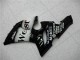 Discount 2005-2006 Glossy Black White West Kawasaki ZX6R Motorcycle Fairings Canada