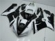 Discount 2005-2006 White Glossy Black Kawasaki ZX6R Motorcycle Fairings Canada