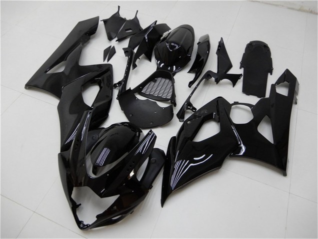 Discount 2005-2006 Glossy Black Suzuki GSXR 1000 Motorcycle Fairing Kits Canada