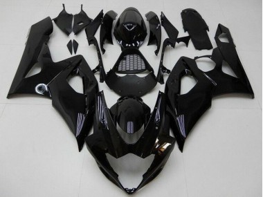 Discount 2005-2006 Glossy Black Suzuki GSXR 1000 Motorcycle Fairing Kits Canada