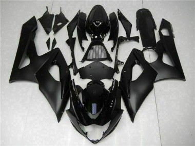 Discount 2005-2006 Glossy Black Matte Black Suzuki GSXR 1000 Bike Fairings Canada