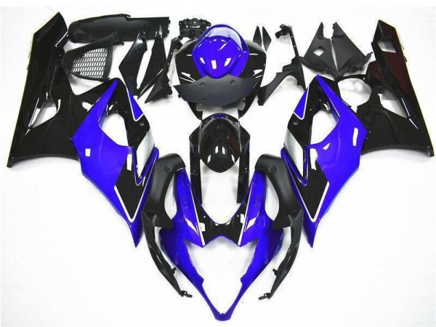 Discount 2005-2006 Blue Black Suzuki GSXR 1000 Motorcycle Fairing Kits Canada