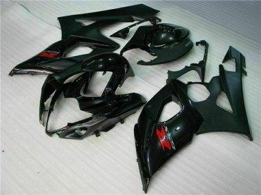 Discount 2005-2006 Glossy Black Matte Black Red Suzuki GSXR 1000 Motorcycle Fairing Canada