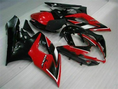 Discount 2005-2006 Red Glossy Black Matte Black Suzuki GSXR 1000 Motorcycle Fairings Canada
