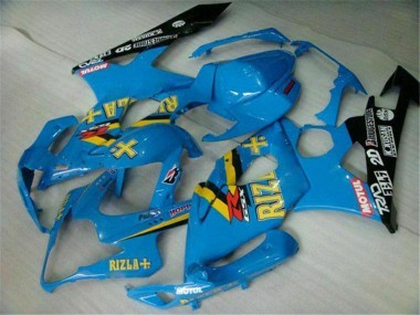 Discount 2005-2006 Blue Gold Black Rizla Suzuki GSXR 1000 Motorcycle Fairings Canada