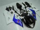 Discount 2005-2006 White Blue Glossy Black Suzuki GSXR 1000 Motorcycle Fairing Canada
