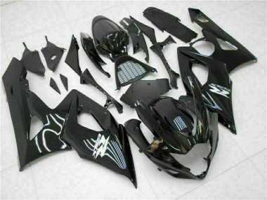 Discount 2005-2006 Glossy Black Suzuki GSXR 1000 Motorcycle Fairing Canada